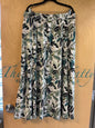 Robert Louis Skirt - Multicolored (mainly cream, black, green, teal) - 3X