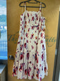 Prabal Gurung Dress - White with multicolor floral pattern - 22W NWT