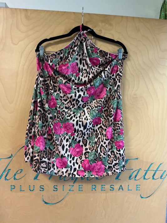 Halter Top - Multi-colored - 4XL