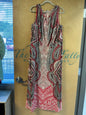 Cato Dress - Red, Black, Cream, Pink - 18W