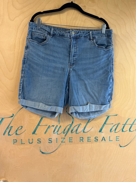 Croft & Barrow Shorts - Light Blue - 16W