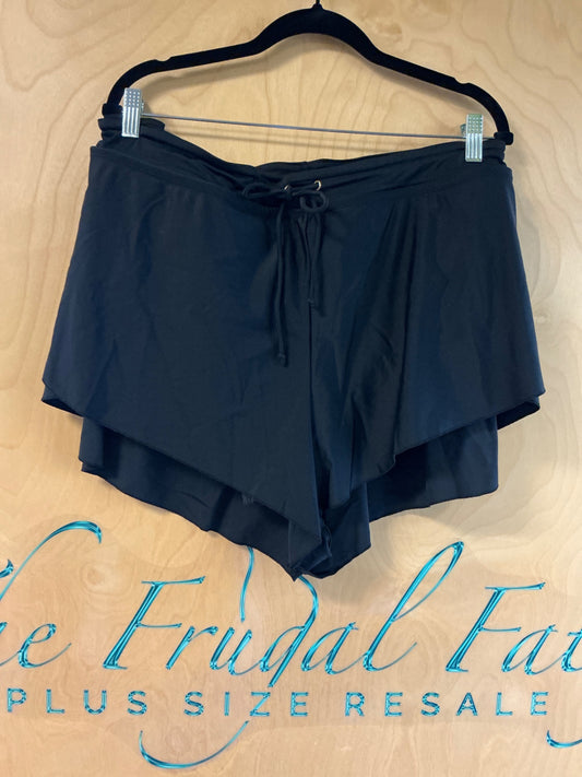 Time and Tru Swim Shorts - Black - 3X