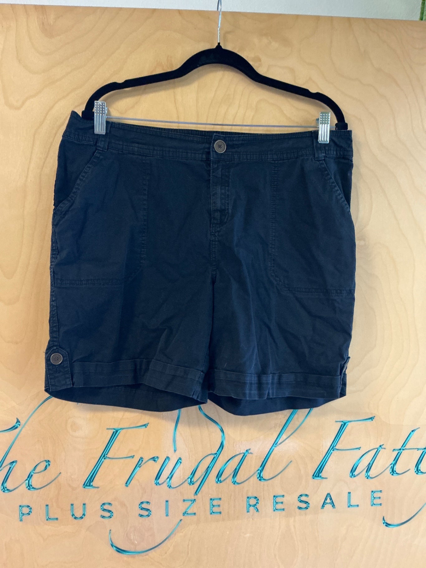 Croft & Barrow Shorts - Black - 16