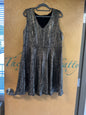 Torrid Dress - Silver and Black - 2