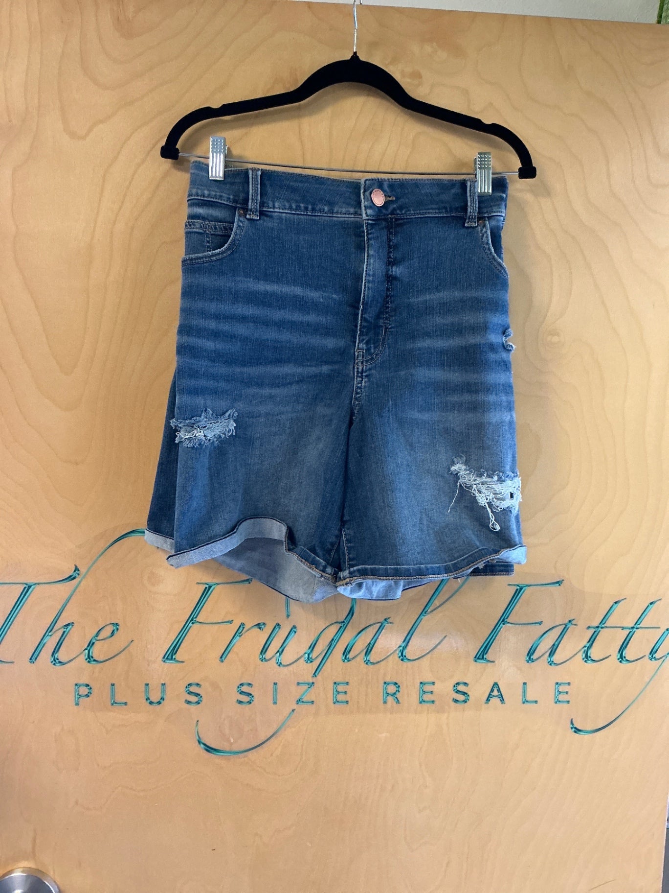 EverFlex Denim Shorts - Blue - 22