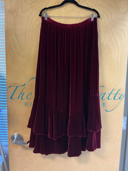 B. Hadikusumo Skirt - Burgundy - XL