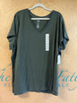 St. John's Bay T-Shirt - Olive Green - 3X