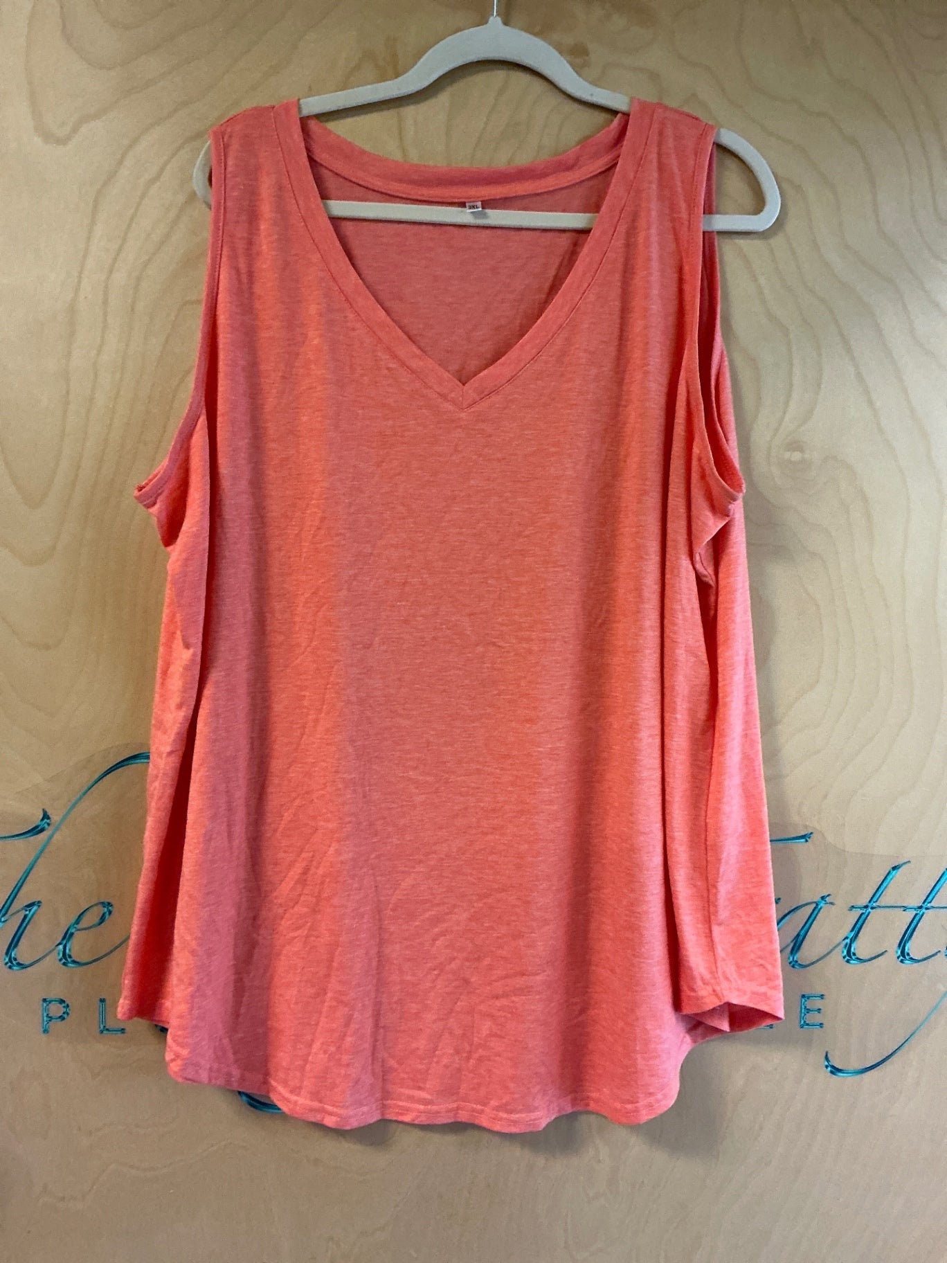 Tank Top - Orange Sherbet - 3XL