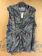 Jones Studio Sleeveless Blouse - Multicolor - 3X NWT