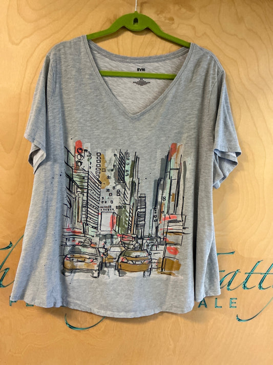 EVRI T-Shirt - Gray - 2X
