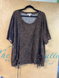 Michael Kors Blouse - Brown and Black - 3X