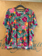Kim Rogers T-Shirt - Multicolor (pink, green, orange, yellow, purple) - 3X