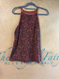 Torrid Tank Top - Brown with Black Pattern - 1