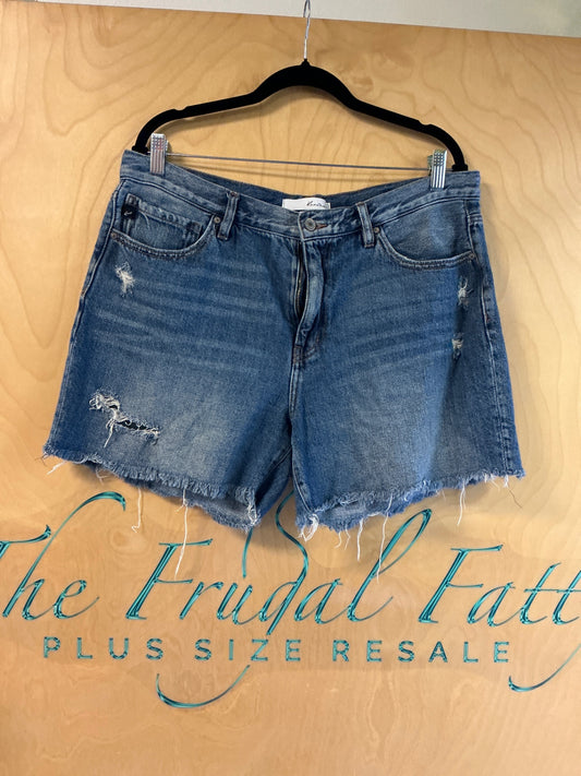Kancan Denim Shorts - Blue - 15/31