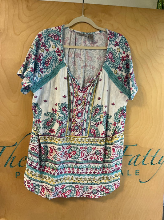 Fresh Blouse - Multicolored - 2X
