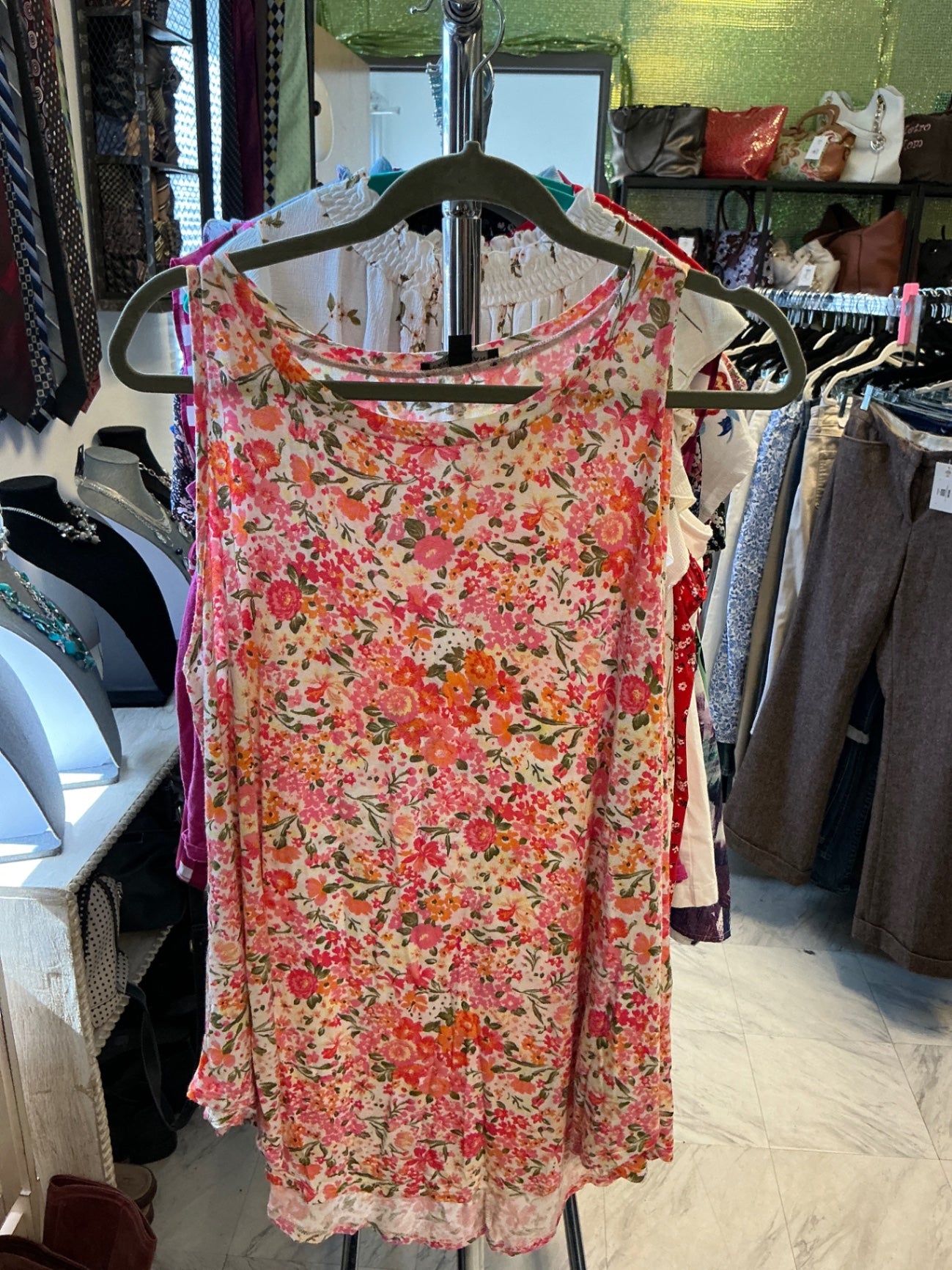 Lane Bryant Sleeveless Top - Pink - 14/16