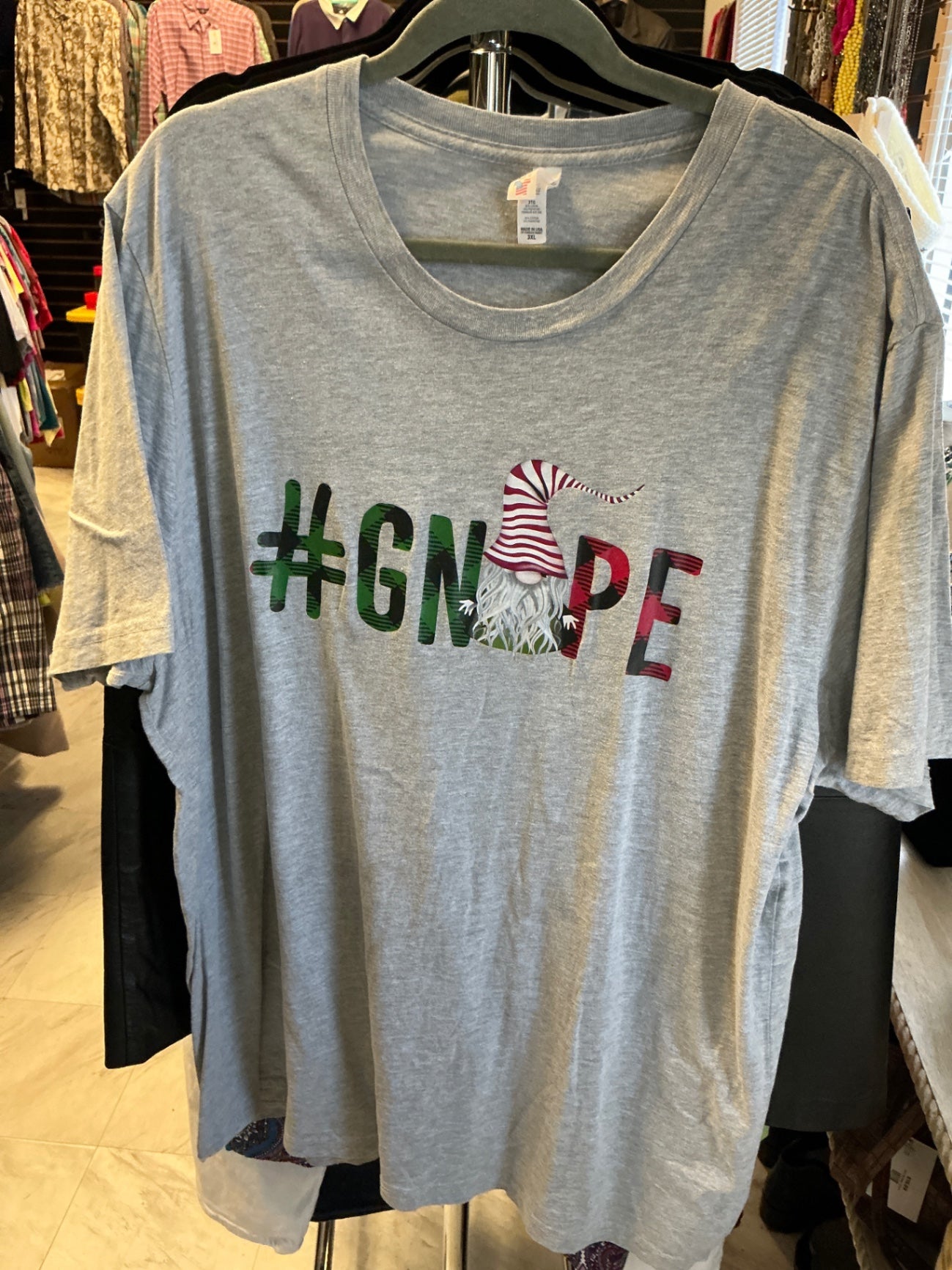 Hanes T-Shirt - Gray - 3XL