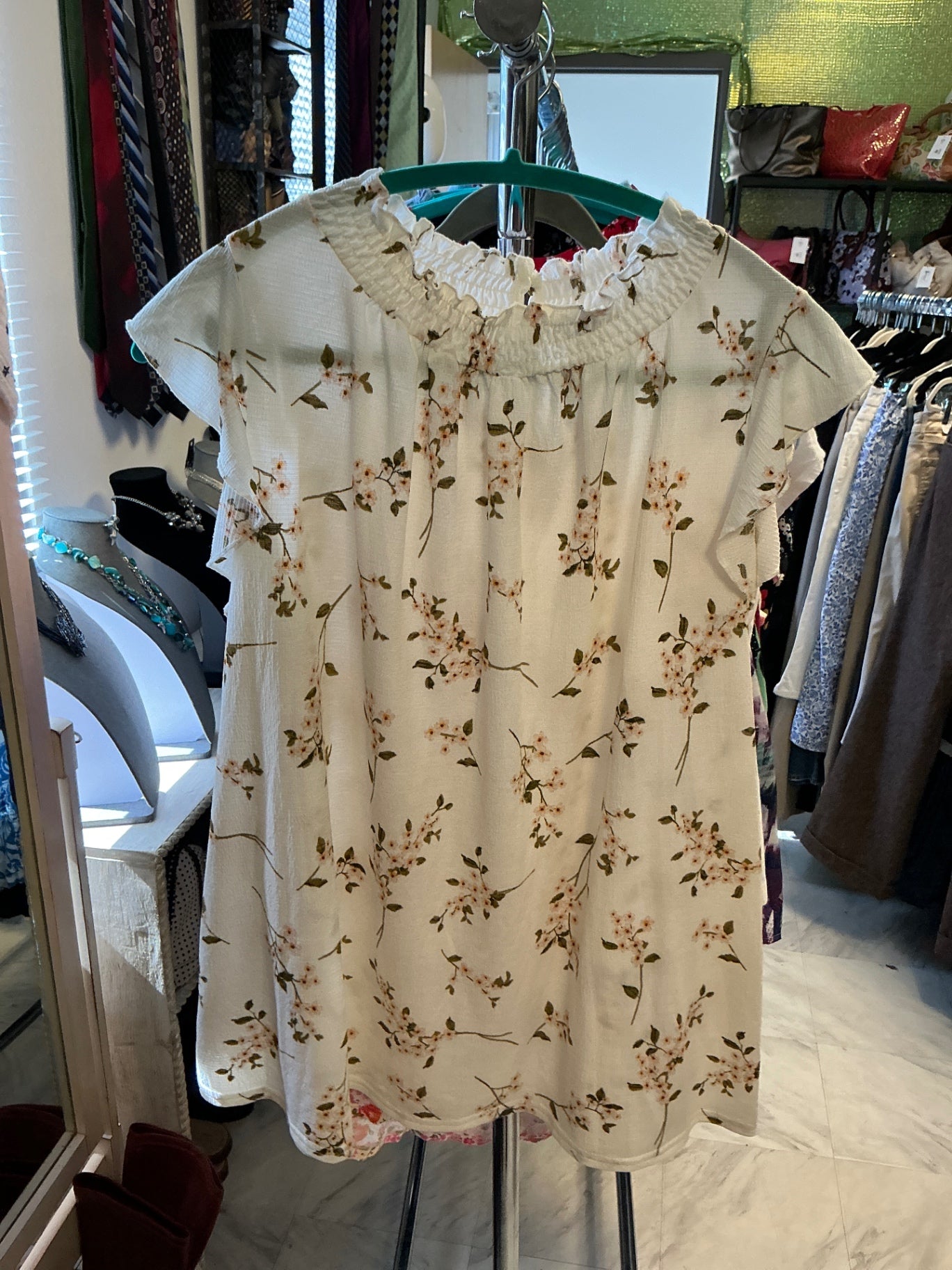 Melloday Blouse - Cream - 1X