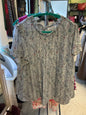 Rose & Olive Blouse - Multicolor - 1X