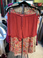 Old Navy Shorts - Red with black stripes - XXL