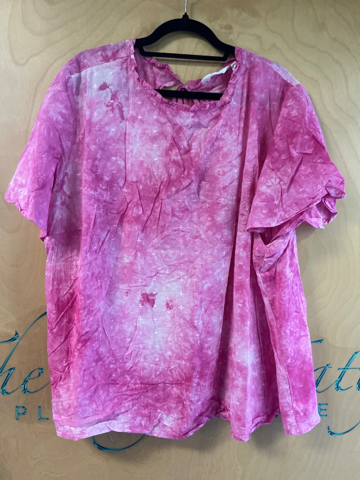 Candace Cameron Bure Blouse - Pink - 4X