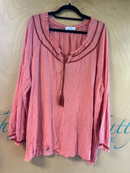 New Directions Blouse - Pink - 4X