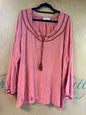 New Directions Blouse - Pink - 4X