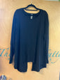Zuda Blouse - Black - 4X