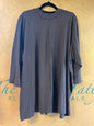 Logo 3/4 Sleeve T-Shirt - Gray - 5X