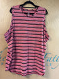 Zuda Tank Top - Red - 4X