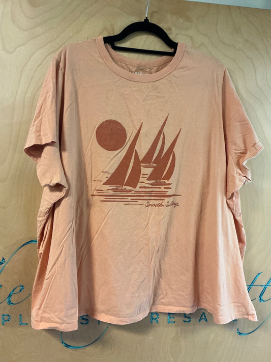 Old Navy T-Shirt - Peach - 4X