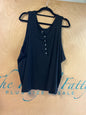 a.n.a Tank Top - Black - 5X