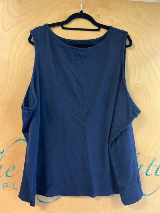 D & Co Tank Top - Navy Blue - 5X