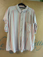 Terra & Sky Blouse - Beige with pastel stripes - 4X