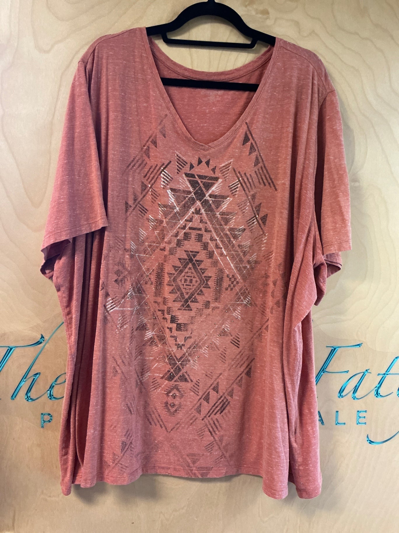 Catherine’s T-Shirt - Terracotta - 4X