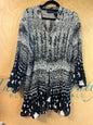 Maggie Barnes Blouse - Black and white - 4X