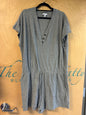 Time and Tru Romper - Gray - XXXL
