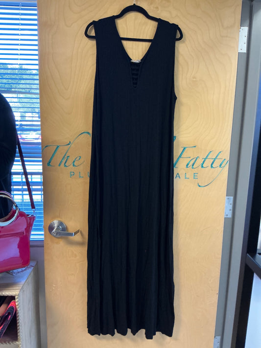 Just Found Dress - Black - 3X