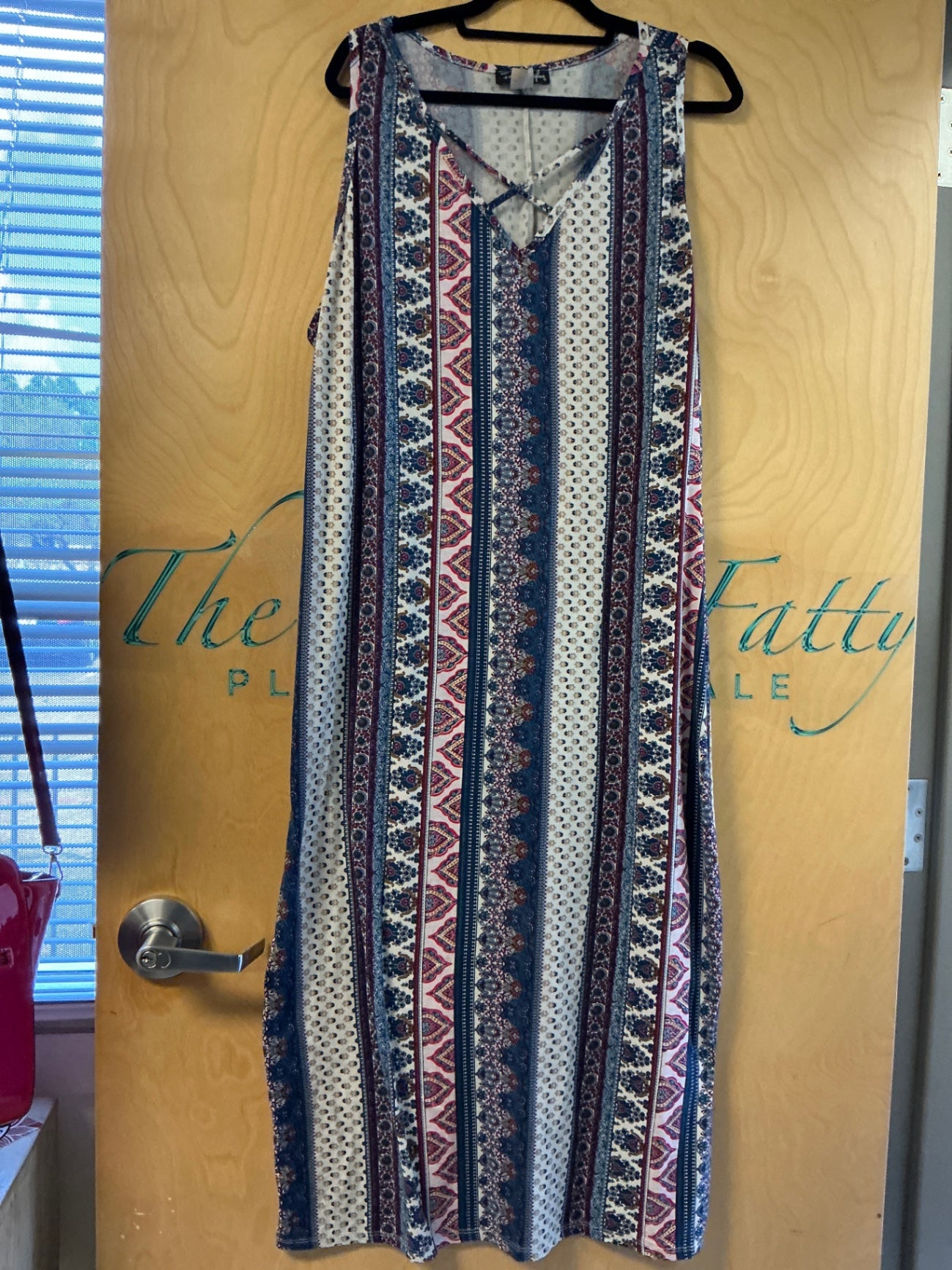 French Atmosphere Dress - Multi-colored - 3X