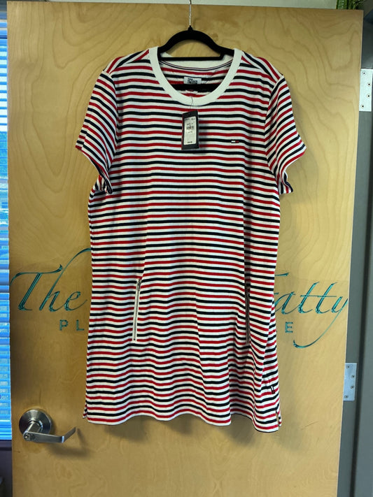Tommy Hilfiger Dress - Multicolored (Red, White, Blue, Black) - XXL NWT