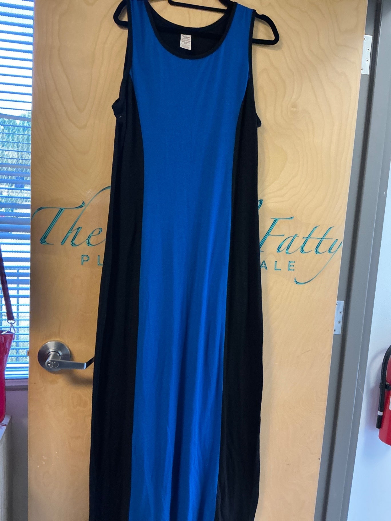 Faded Glory Dress - Blue and Black - XXL
