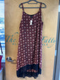 Lane Bryant Dress - Red and navy blue - 22/24 NWT