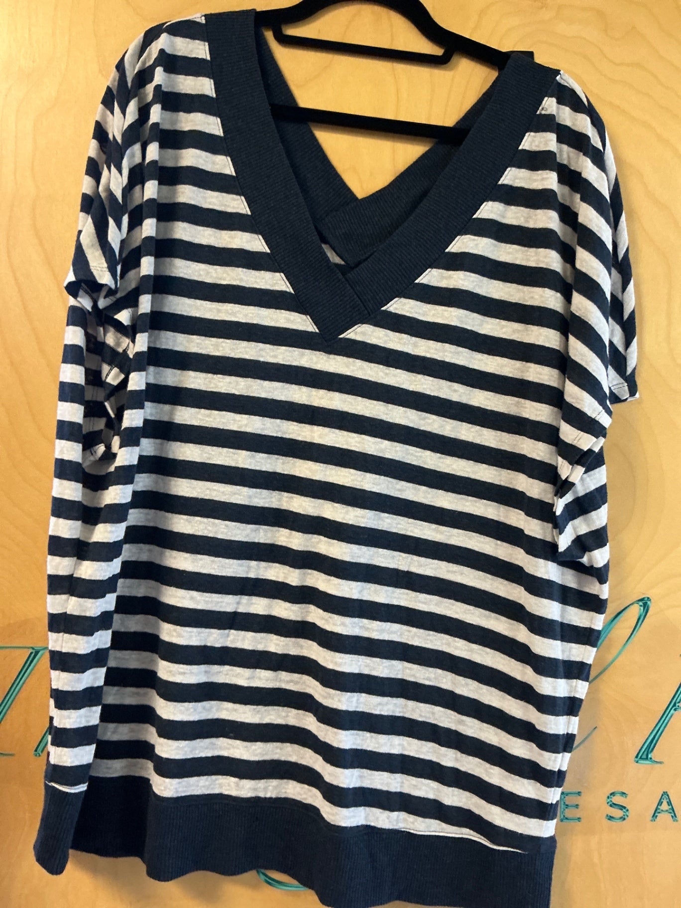 Lane Bryant Sweater - Navy and White - 22/24