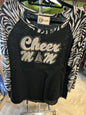 L&B Long Sleeve Shirt - Black and white -