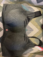 Lane Bryant Livi Max Support Underwire Sports Bra - Black and gray - 44C