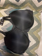 Torrid Lightly Lined T-Shirt Front Close Bra - Black - 44H NWT