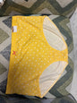 Lane Bryant Cacique Cotton Full Brief - Yellow with white polka dots - 22/24