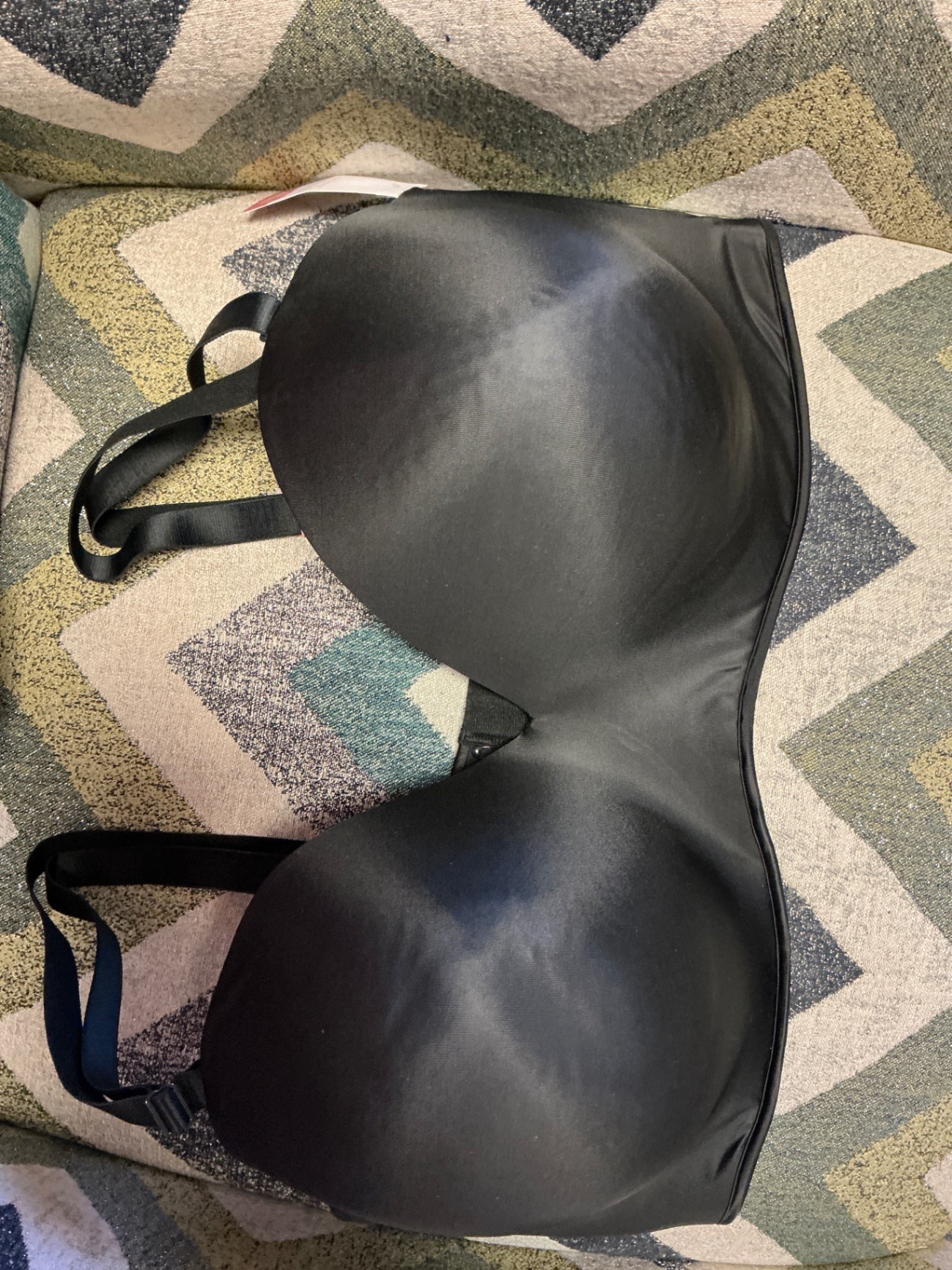 Lane Bryant Cacique Boost Multi-Way Strapless Bra - Black - 44H NWT