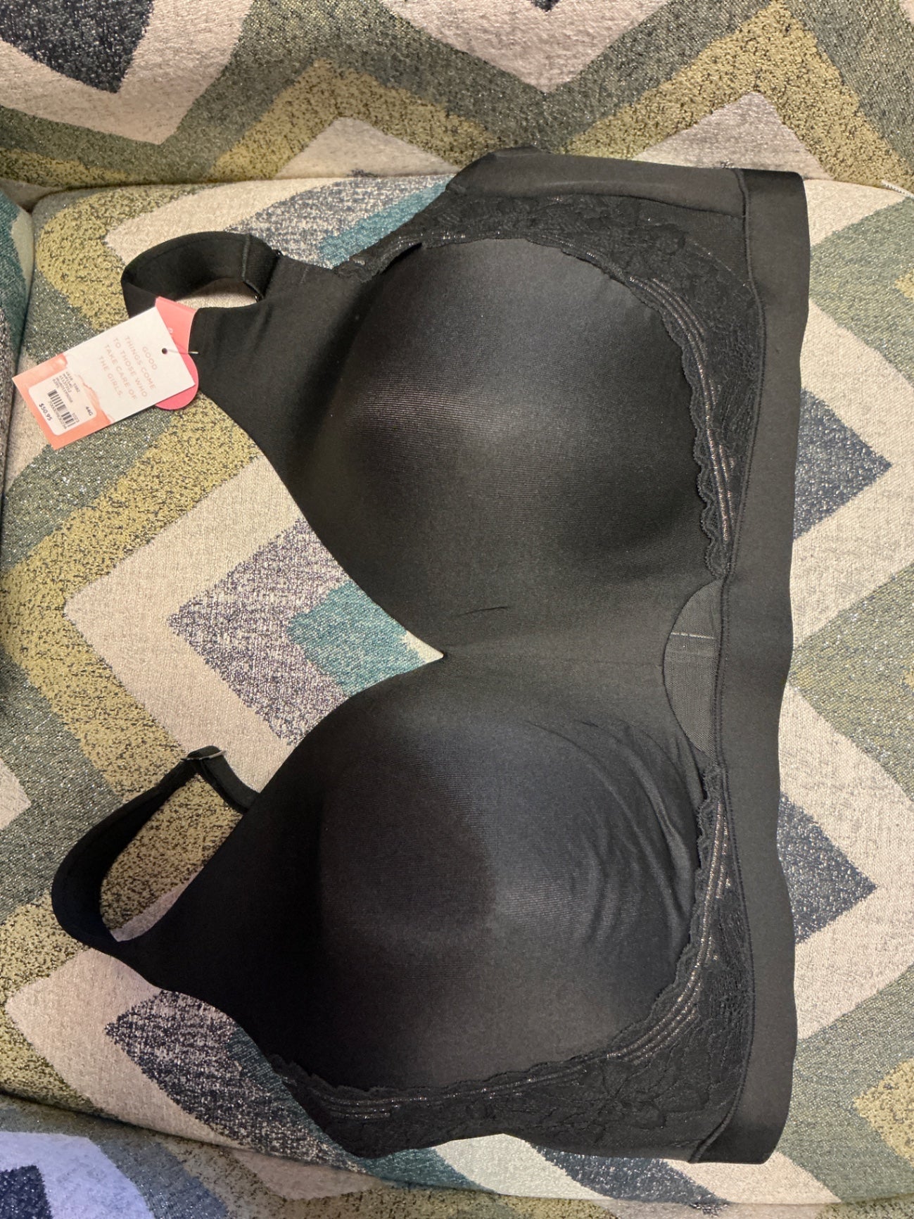 Lane Bryant Cacique Lightly Lined No Wire - Black - 44G NWT