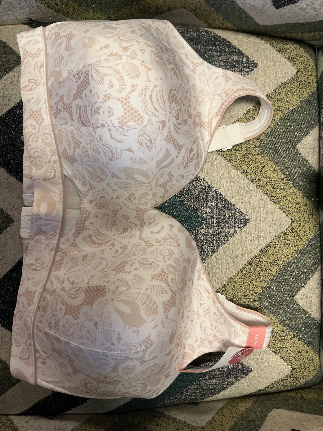 Lane Bryant Cacique Lightly Lined No Wire Bra - Light Pink - 42DDD NWT